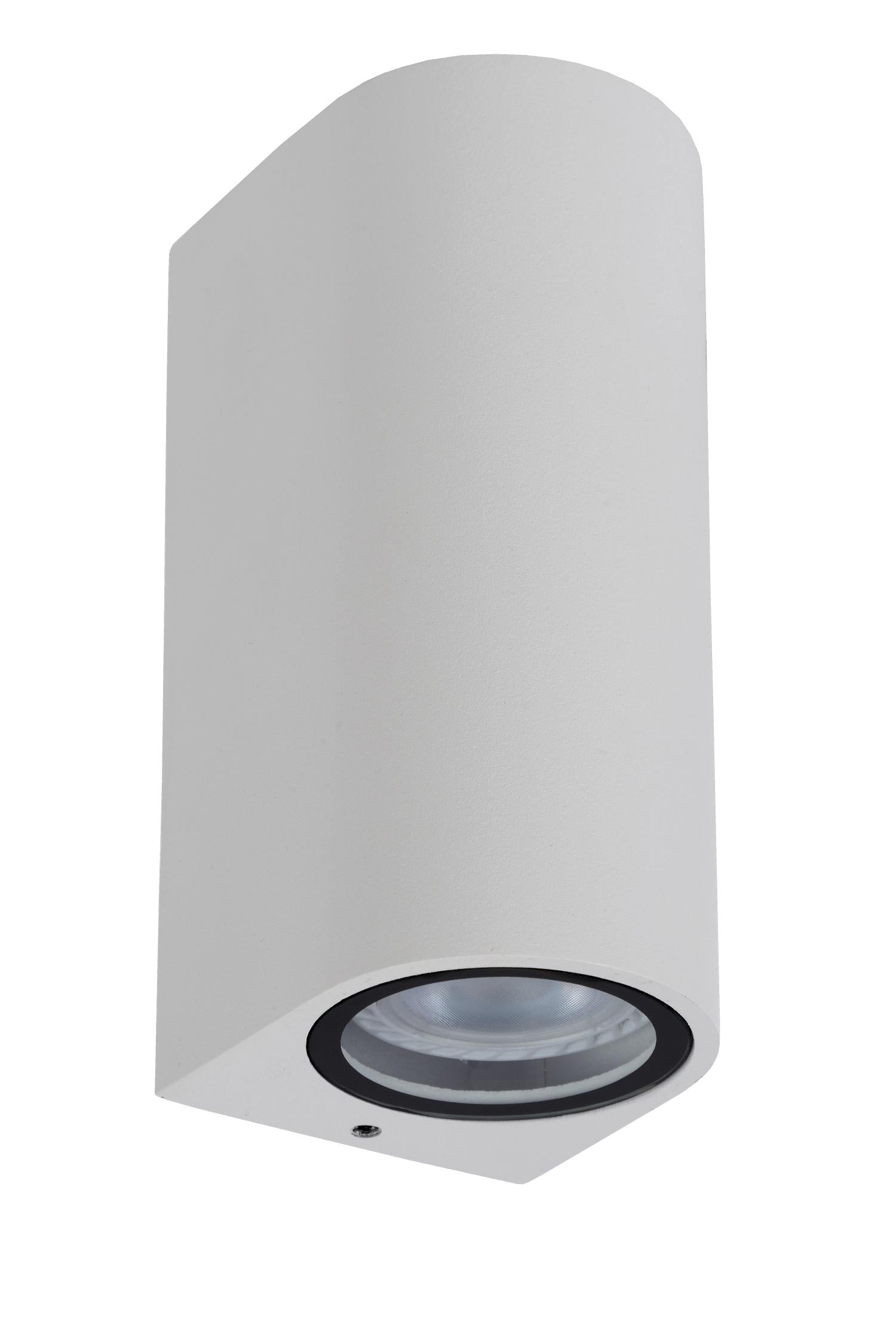 Zaro 2 wandlamp buiten IP44 rond wit