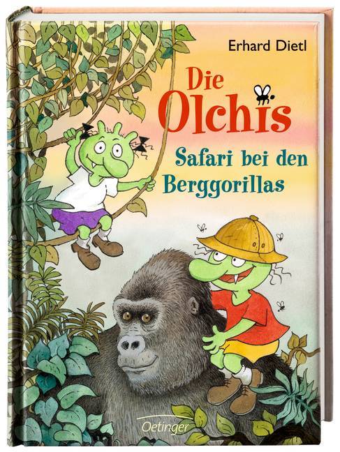 Safari bei den Berggorillas / Die Olchis-Kinderroman Bd.8