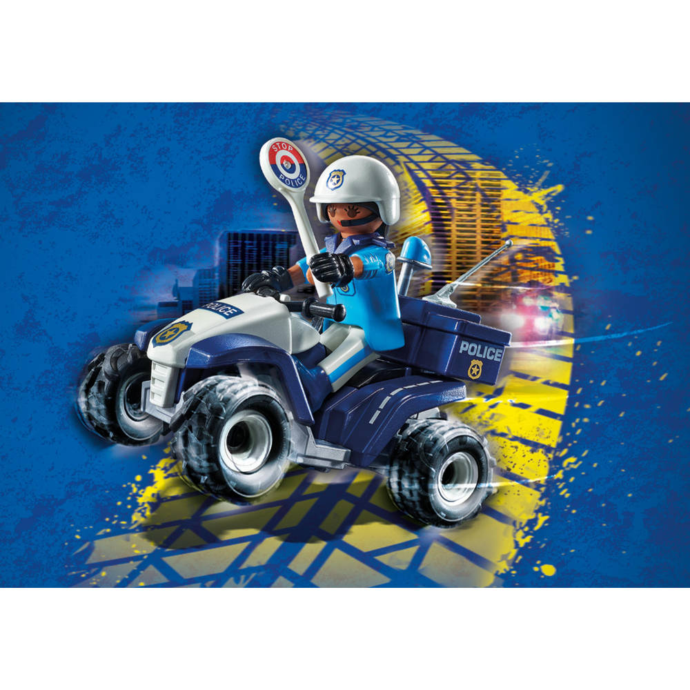 PLAYMOBIL City Action politie Speed Quad 71092