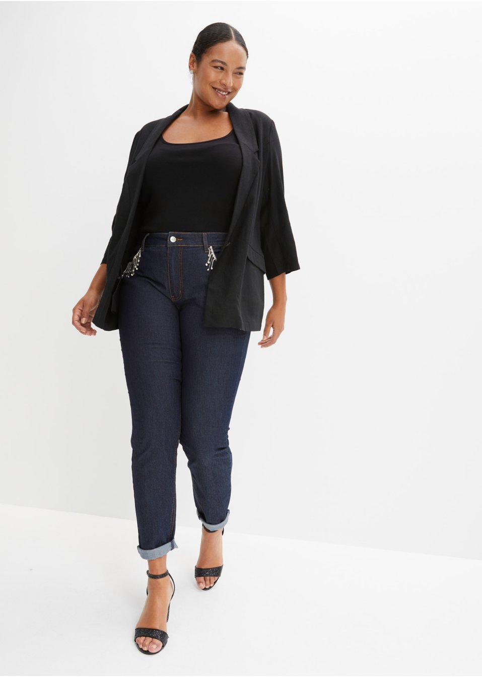 Jean Skinny avec strass