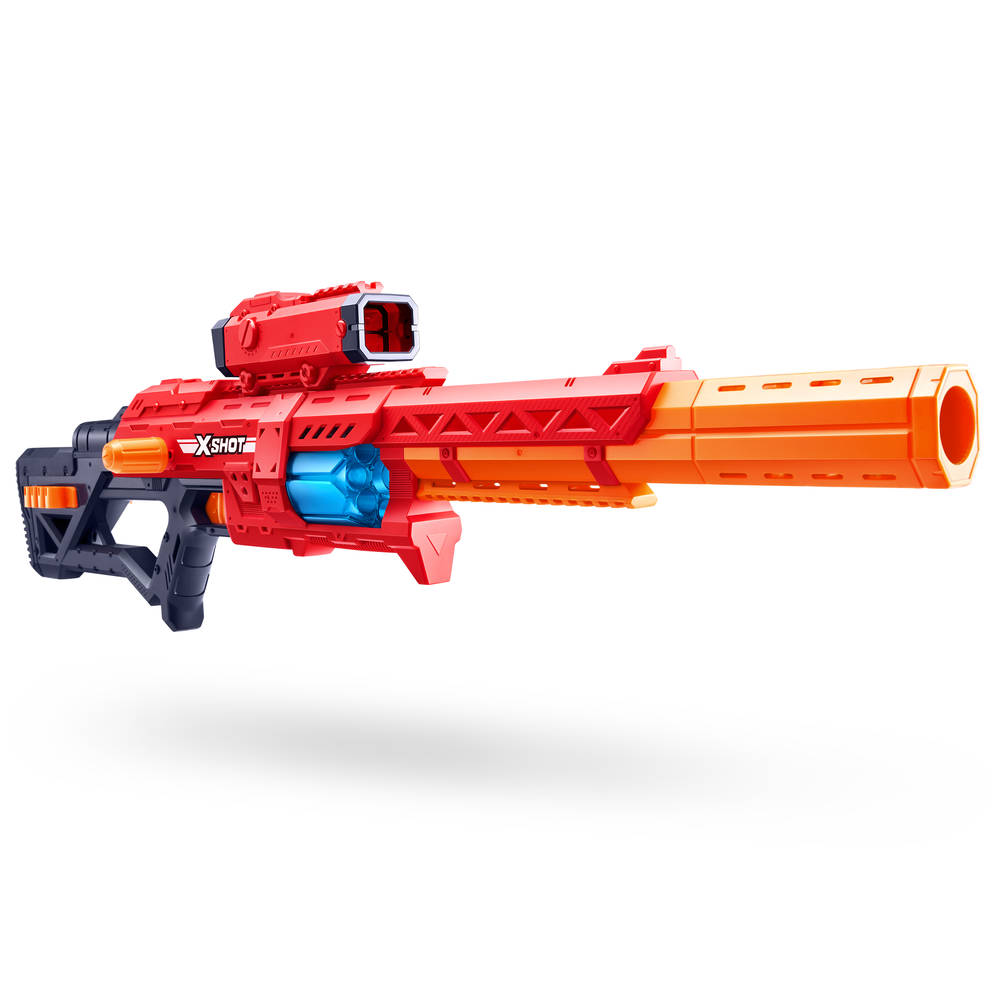 XSHOT Excel Red Range X8 blaster met 24 darts