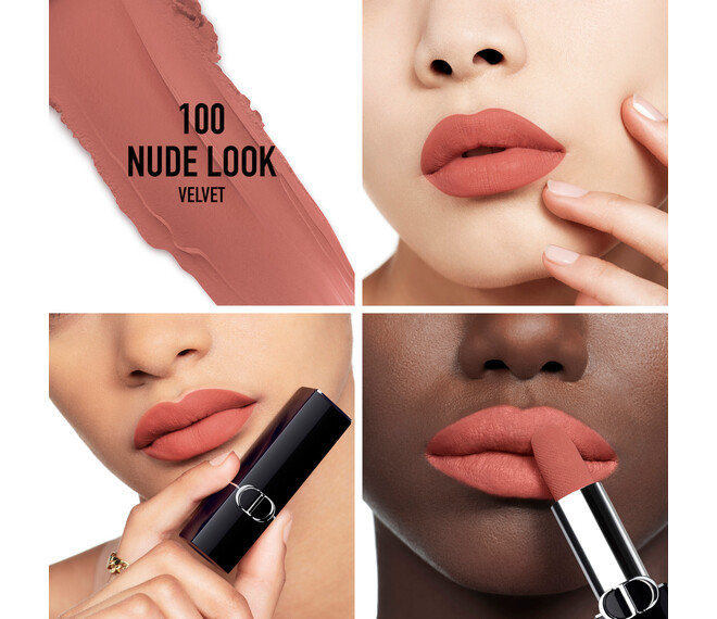 DIOR Rouge Dior Velvet Lipstick Refill100 - Nude Look