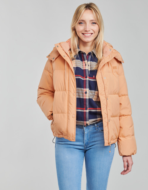 Levi's - QUINN SHORT DOWN PUFFER Melocotón