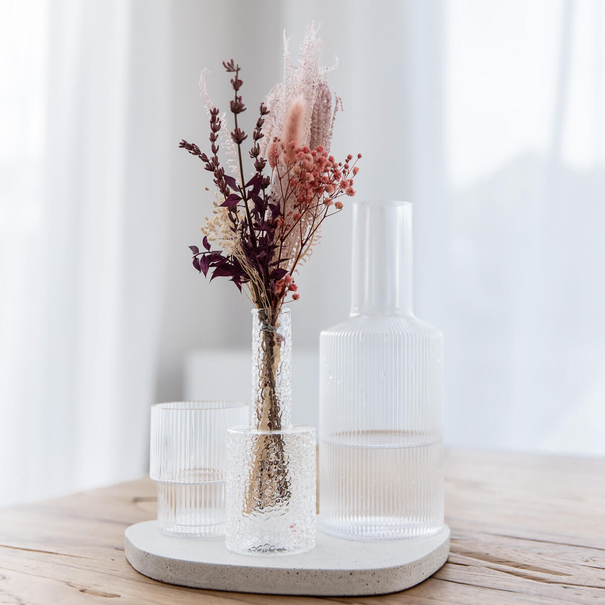 Miniboeketten met gedroogde bloemen - het perfecte kleine cadeautje