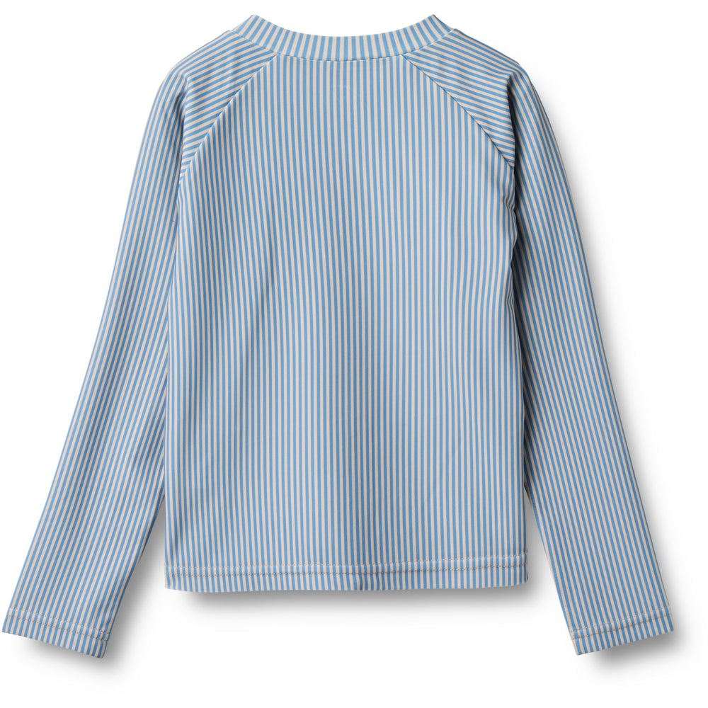 Køb Wheat Blue Swim Stripe Badebluse Zip Ada