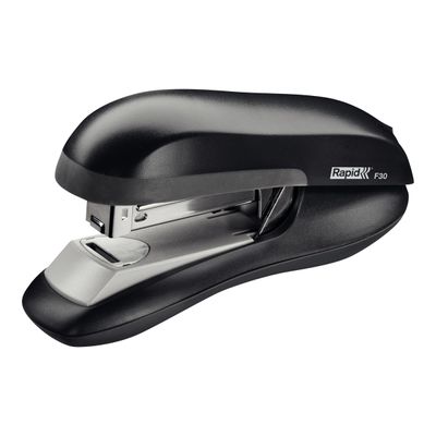 Rapid - Agrafeuse de bureau noir - Fashion F30 Blister - capacité de 30 feuilles - agrafes 24/6 ou 26/6