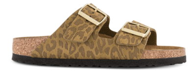 Birkenstock Arizona Original Sandal Narrow Leopard Khaki 1030586