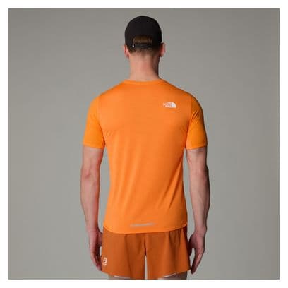 T-Shirt Technique The North Face Summit High Trail Run Orange Homme