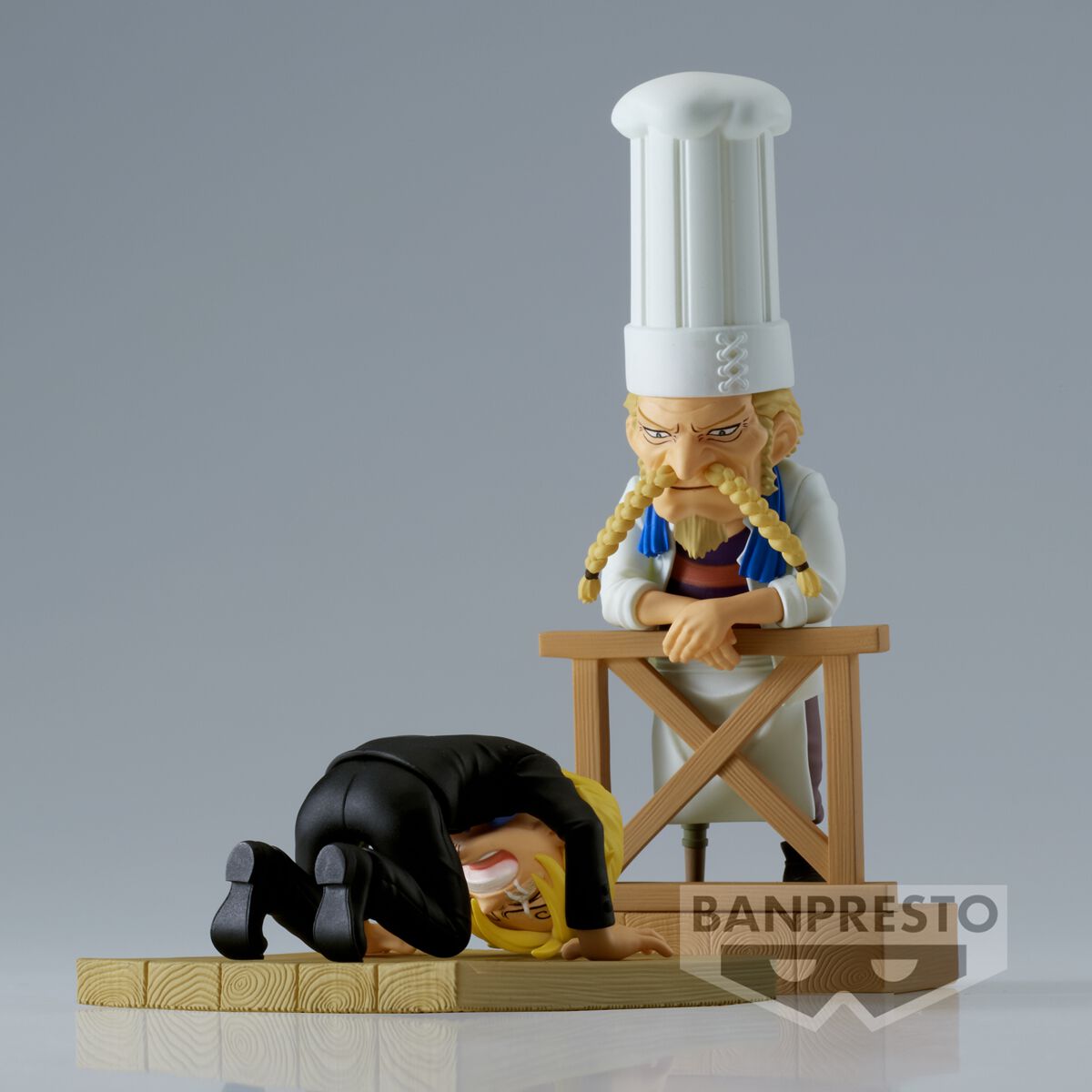 Banpresto - World Collectable Figure Log Stories - Sanji & Zeff | One Piece Figurine de collection