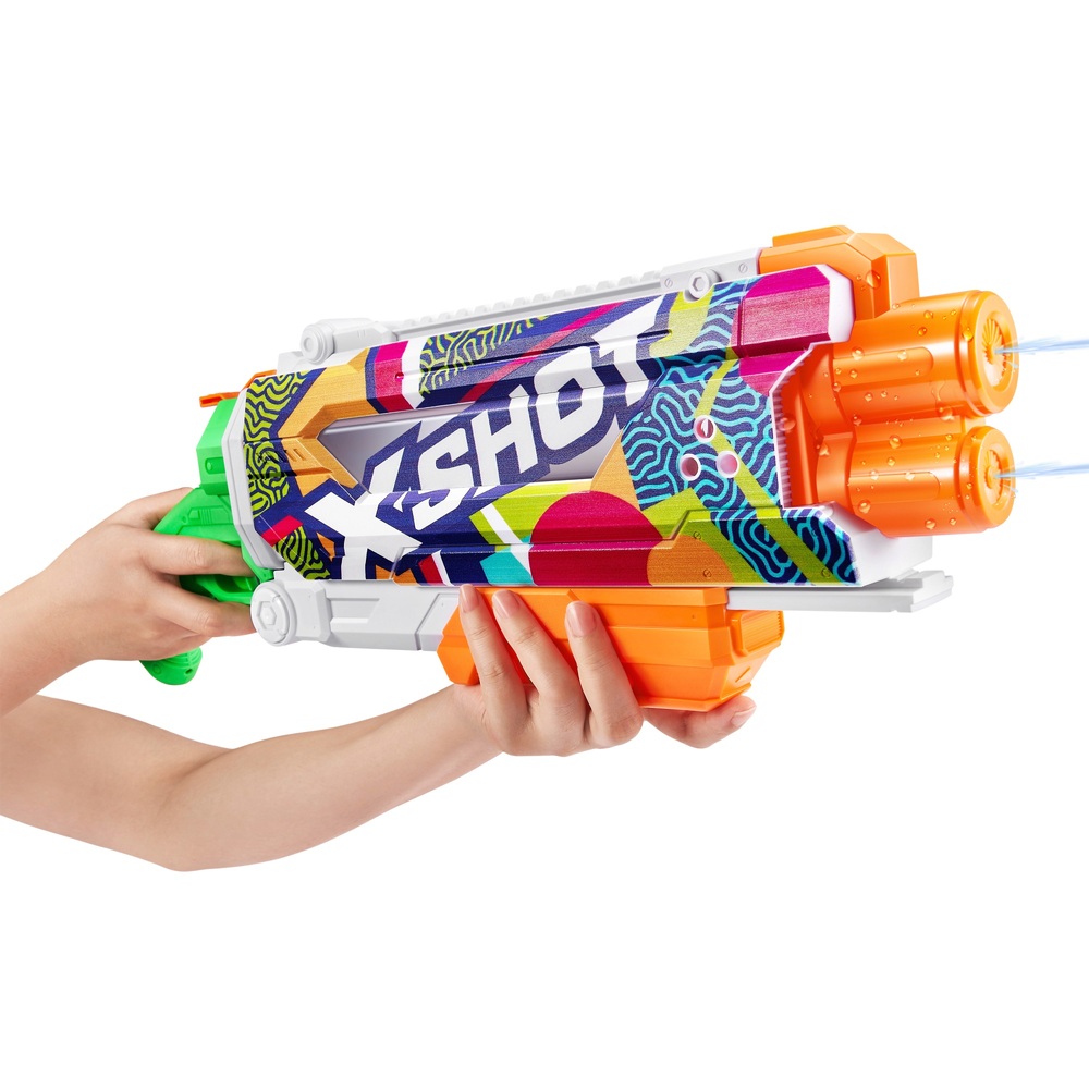 XSHOT Water Fast-Fill Skins Pump Action Water Blaster Ripple von ZURU
