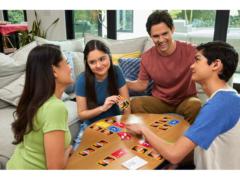 Mattel Spiele Kartenspiel UNO Zero Kartenspiel Kartenspiel für Kinder, Erwachsene und Familienabende