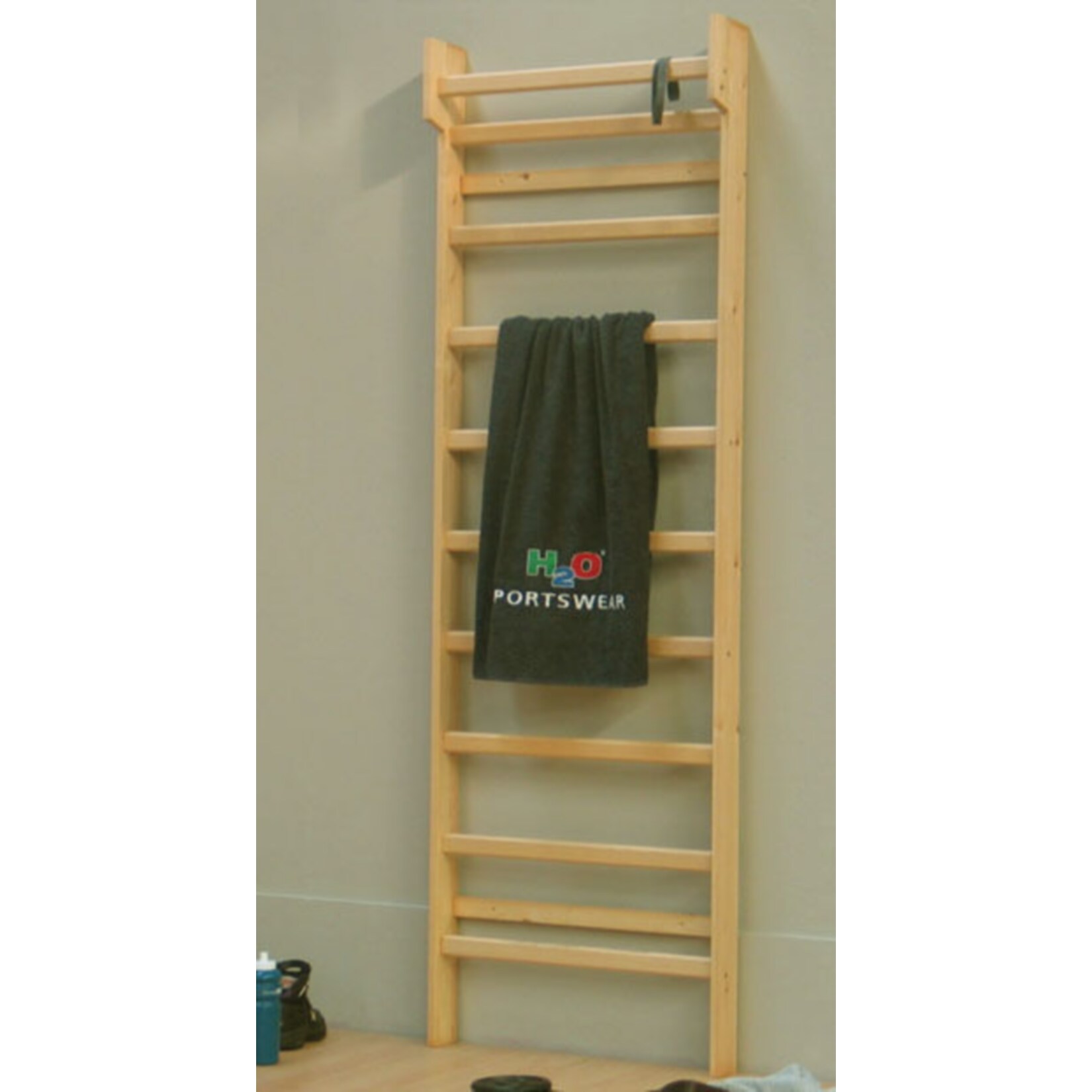 225x70cm Solide Holz Kletterwand Sprossenwand Massivholz 100 Kg belastbar Sport