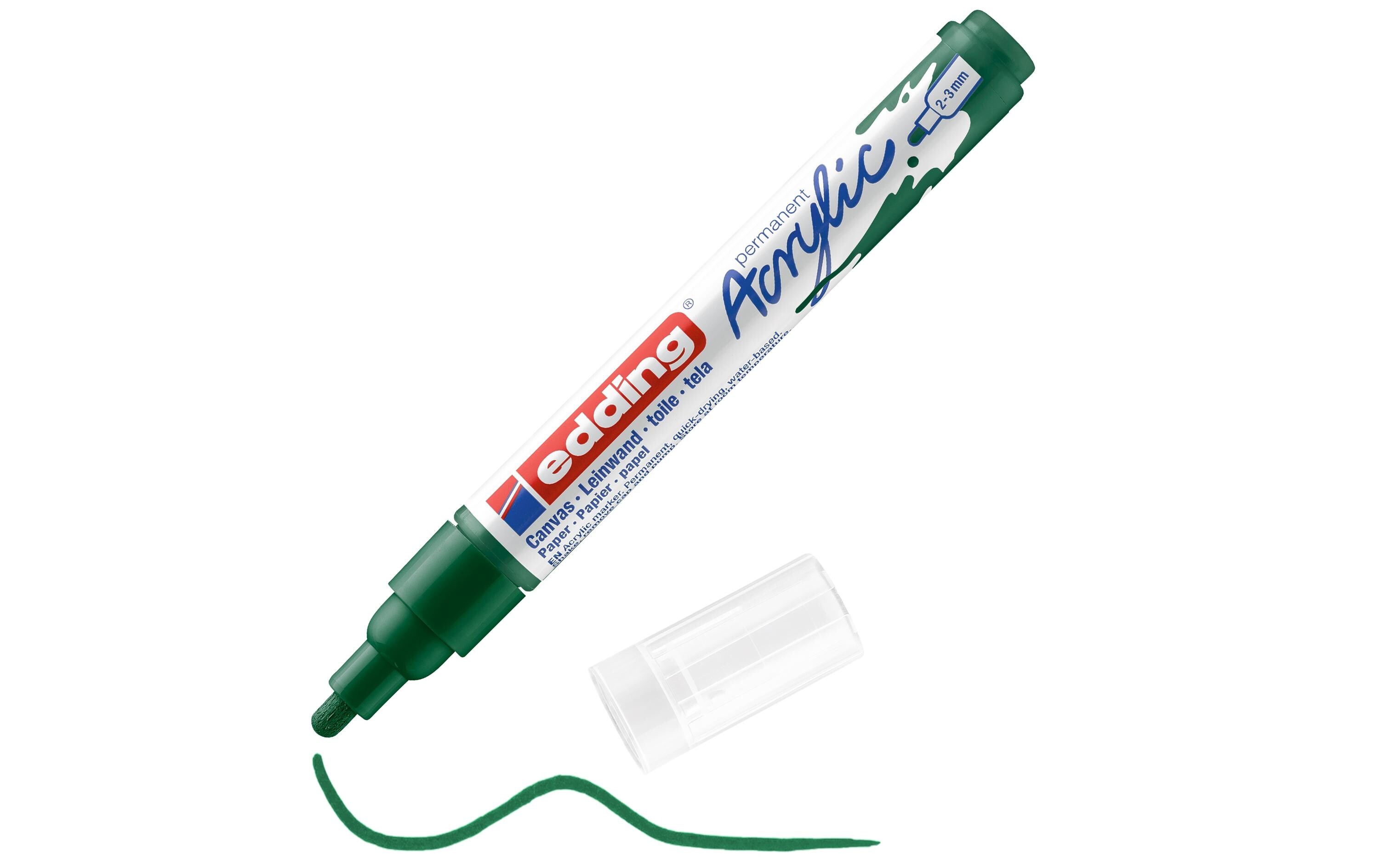 Acrylmarker 5100 Medium, DunkelgrünSchnelltrocknende Acrylstifte