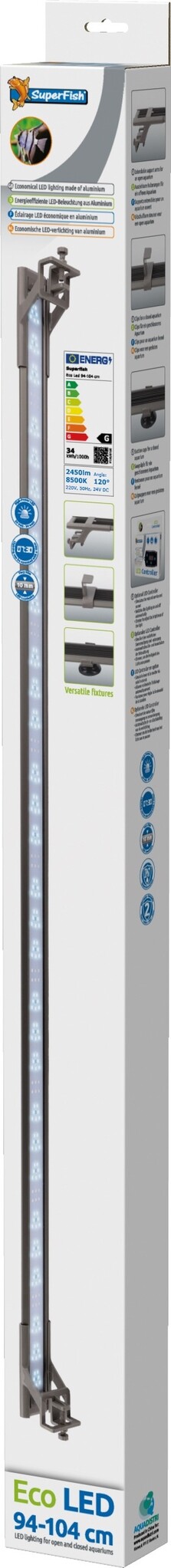 Eco LED aquariumverlichting 34W