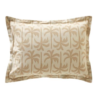 Linge de lit palmiers design - BECQUET CRÉATION