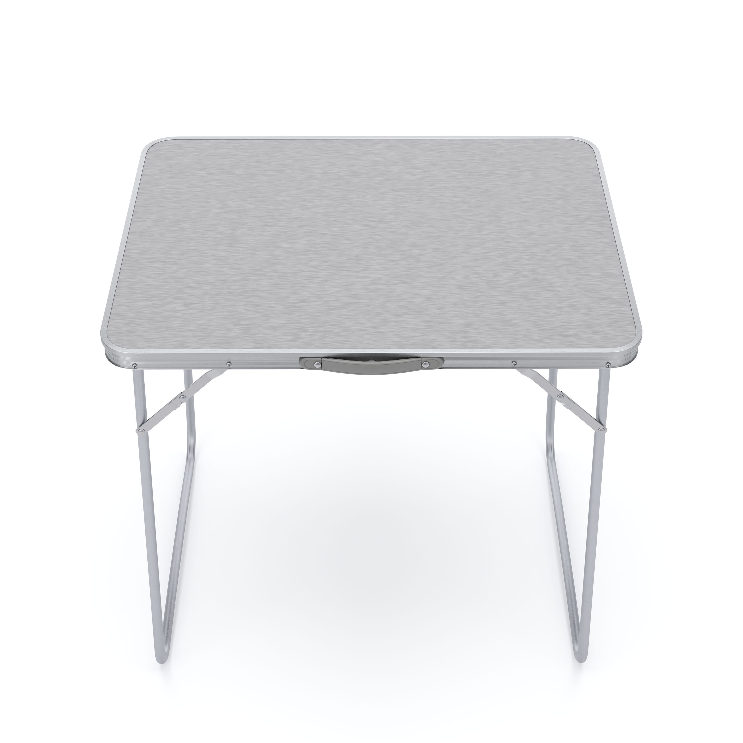 Campingtisch klappbar 80 x 70 cm grau