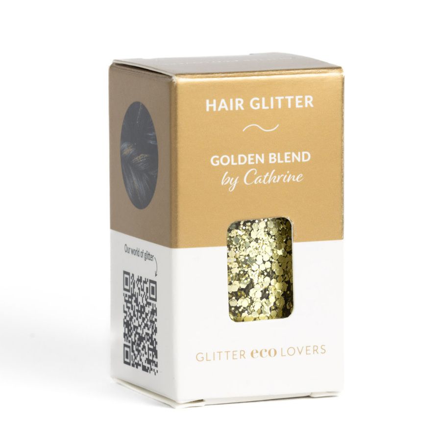 Glitter Eco Lovers Golden Blend Hair Glitter 8g