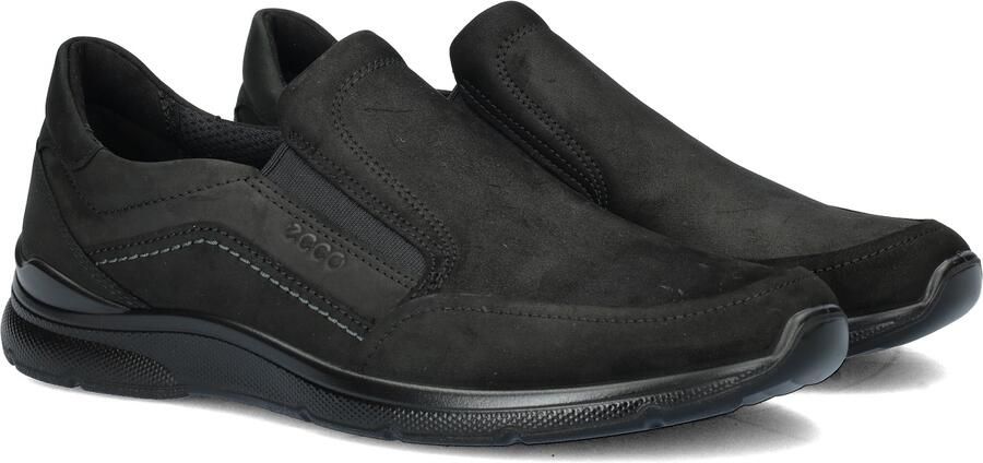 Ecco Instappers Irving black Flutter met stretchinzet aan beide kanten