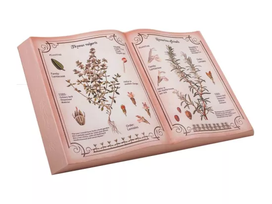 Livre de décoration imprimé 45x28x4,5h