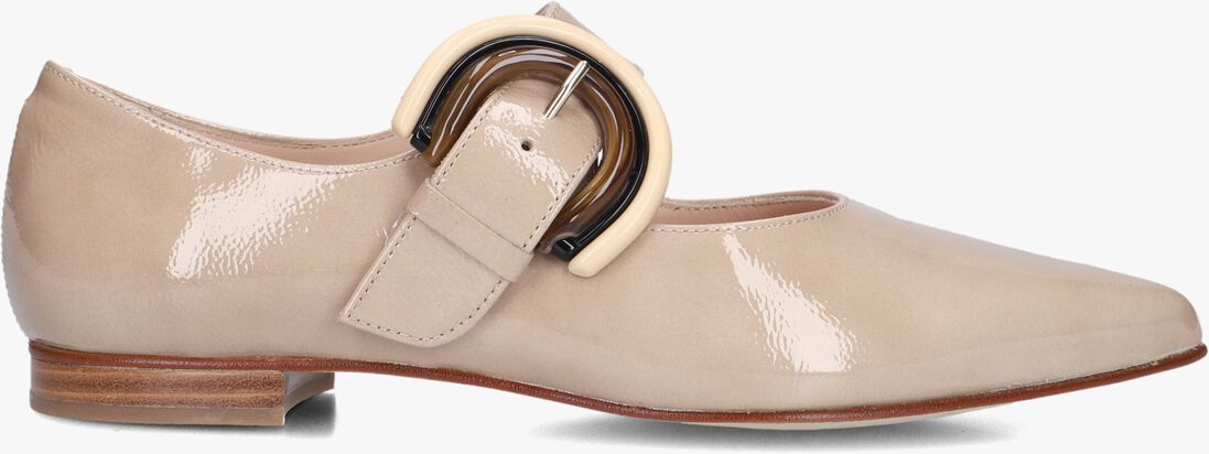beige pertini ballerina's 35155