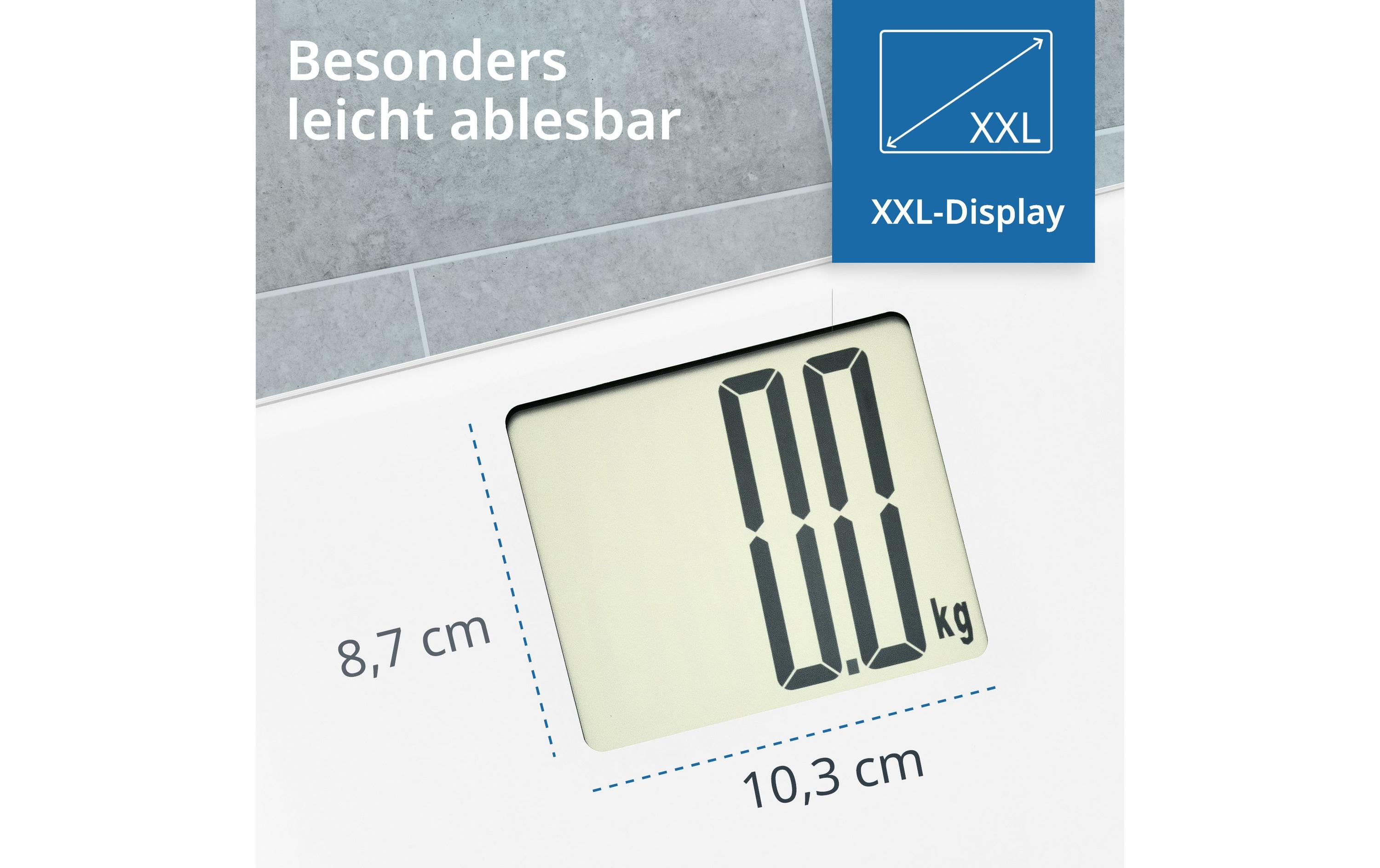 Personenwaage Katharina WeissDigitale Körperwaage mit XXL Display