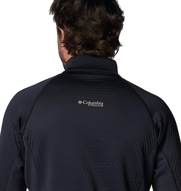 COLUMBIA - POLAIRE CRYSTAL LEAF OMNI HEAT HELIX HALF ZIP