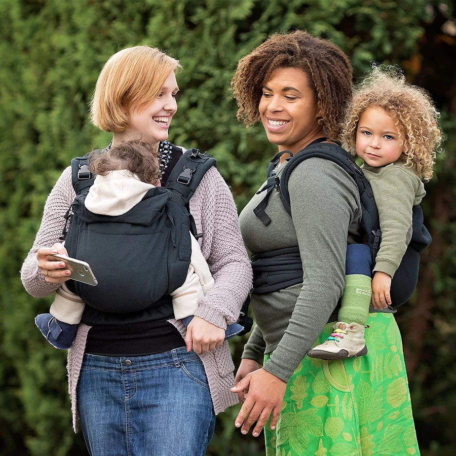 Hoppediz Babytrage Nabaca Basic-Set schwarz