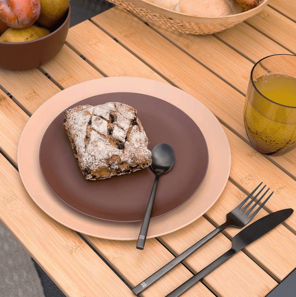 Travellife Nova Vanilla 25,5 cm dinerbord - Set van 4