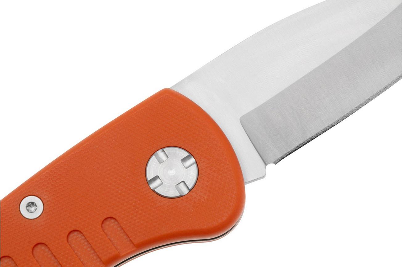 Maserin 763 Skinner Orange G10, Gut Hook, jachtzakmes