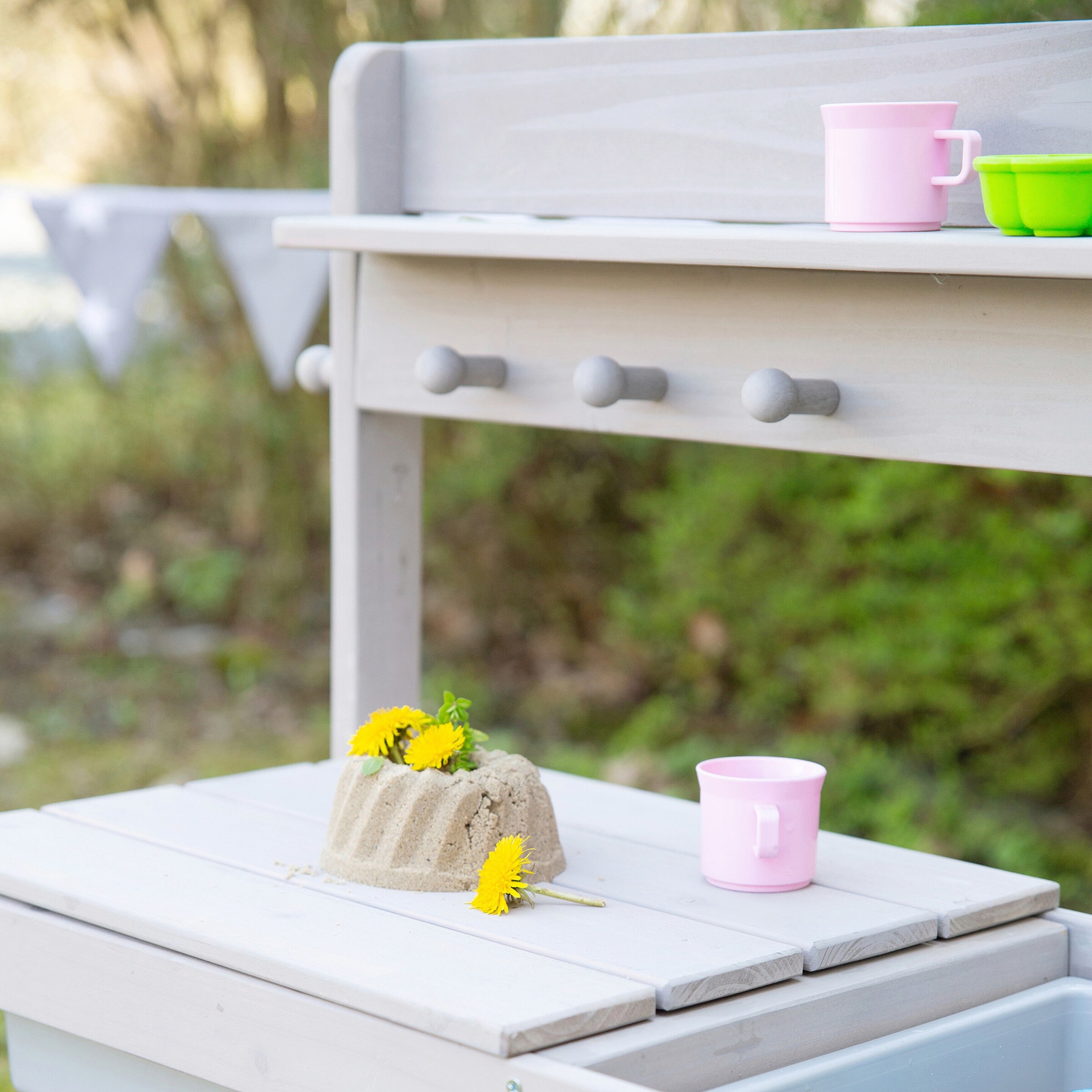 roba Outdoor Kinderküche 'FUN' Outdoor + mit Spielwanne Outdoor +