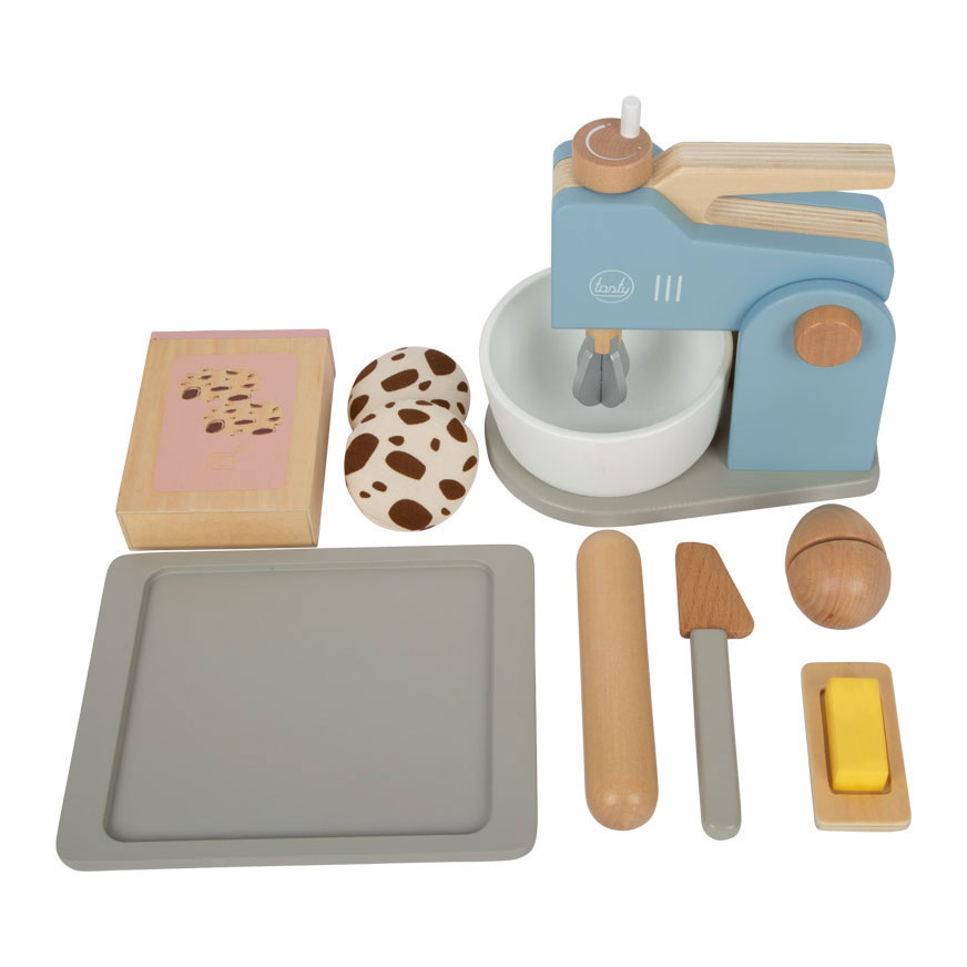 Small Foot-Houten Mixer Set, 12dlg.