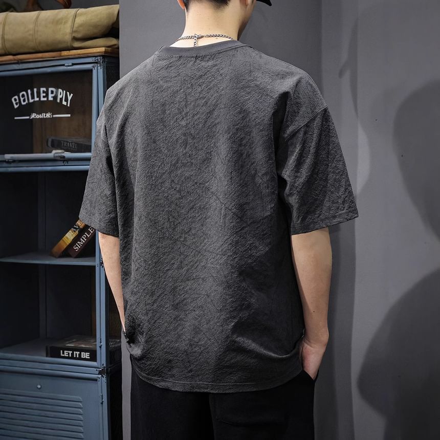 Nataro - T-shirt met korte mouwen en ronde hals en print