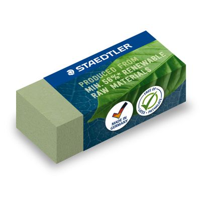 STAEDTLER - Mini Gomme sans latex - vert olive
