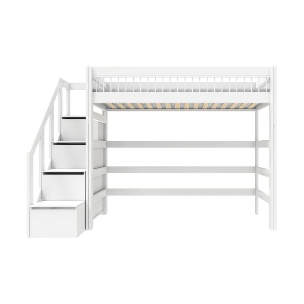 LifeTime Breeze Hoogslaper – Trapkast – LuxeLattenbodem