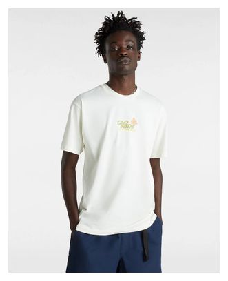 T-Shirt Vans Pineapple Skull Blanc / Jaune