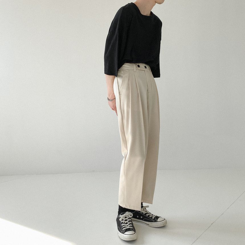 DAZO Studios - Cropped Straight-Fit Broek