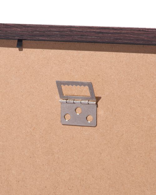 cadre photo bois 30x40 marron foncé