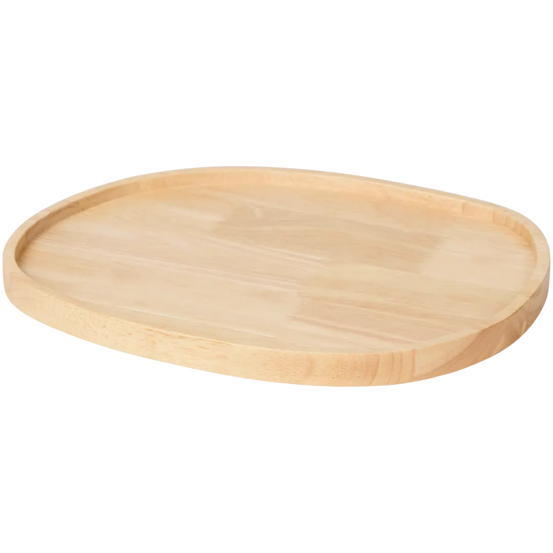 Plateau en bois d'hévéa