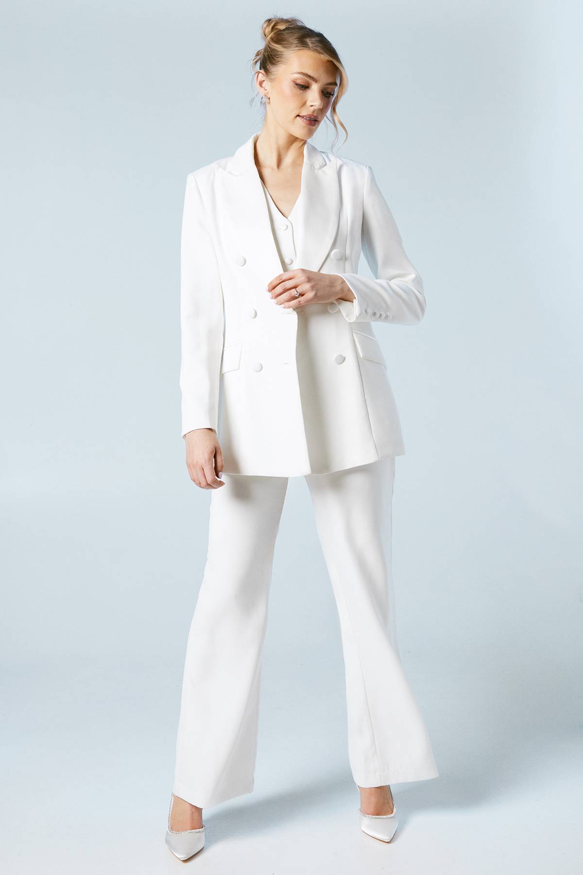 Coast Blazer Croisé Premium Silhouette Sablier