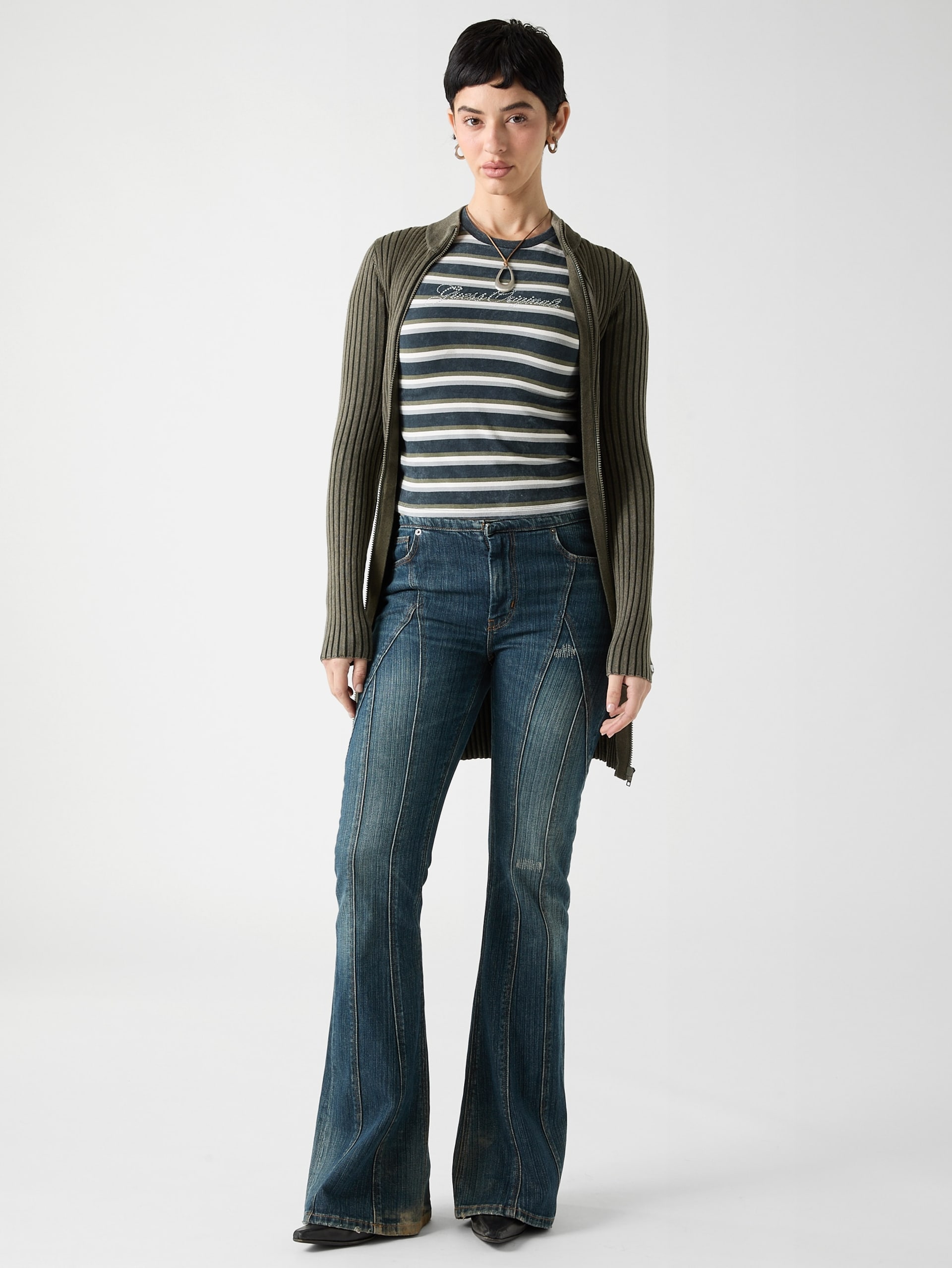 Calça jeans extra flare GUESS Originals