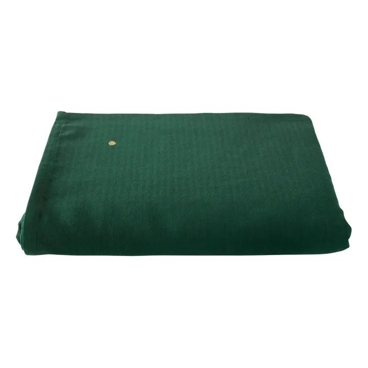 La cerise sur le gâteau Nappe Marcel | Vert foncé