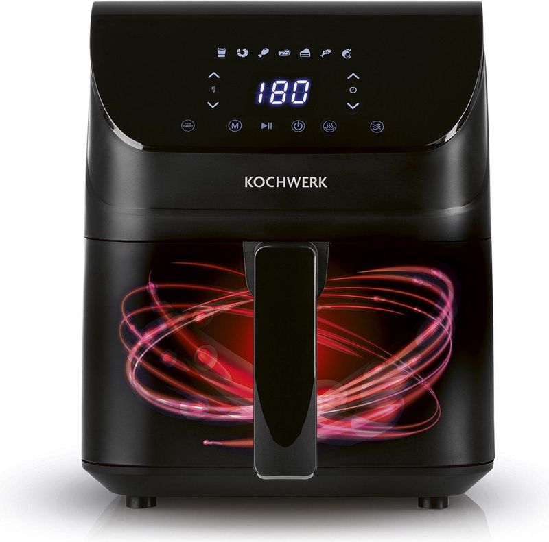 Rachs - KOCHWERK - Digitale Heteluchtfriteuse - 4 Liter - 1400 W - Touchscreen