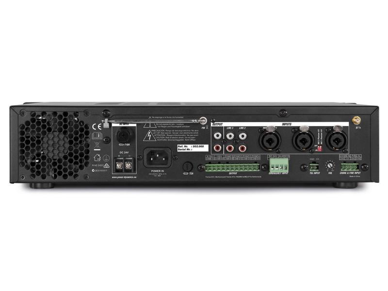 Power Dynamics Verstärker Pro PDV120 MP3 4-Zonen Mischer Multifunktionaler 4-Zonen Mischer