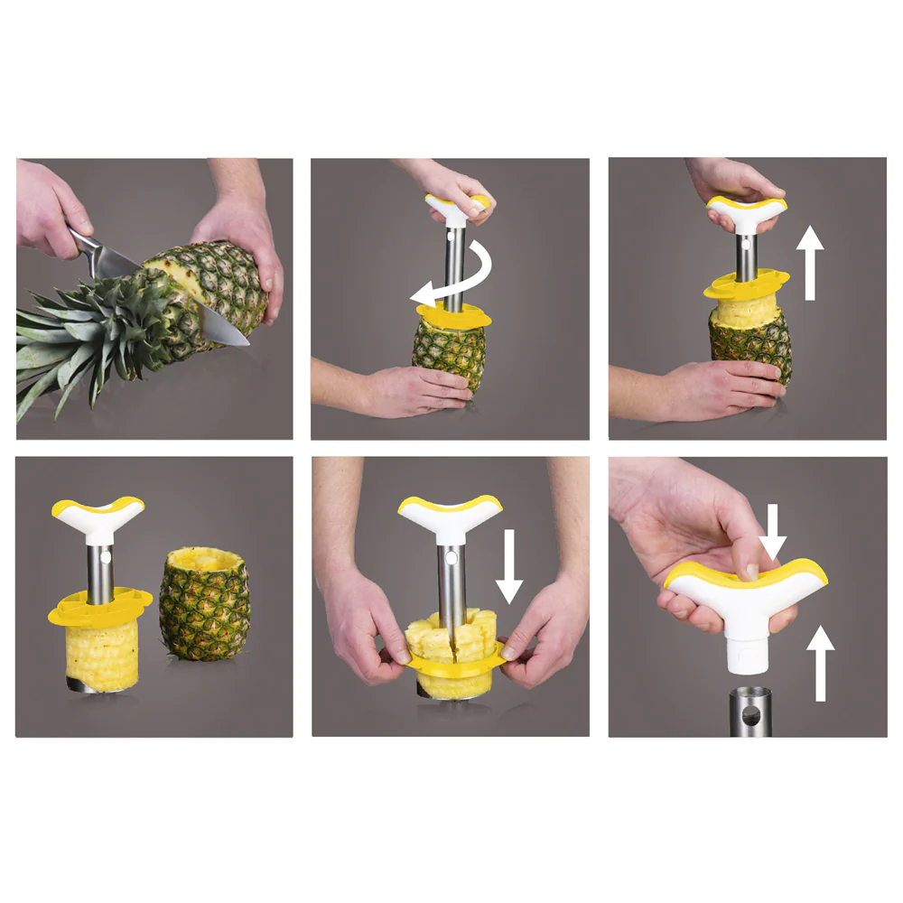 Decoupe ananas 1 lame inox Vacuvin