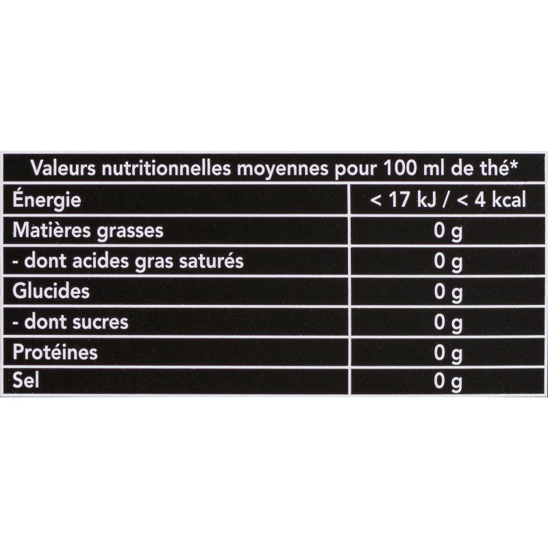 Thés parfumés Lipton collection découverte - Coffret de 50 sachets