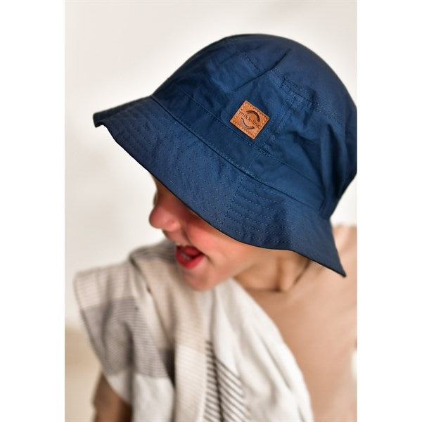 Køb Mikk-Line Sommer Bøllehat Solid Blue Nights