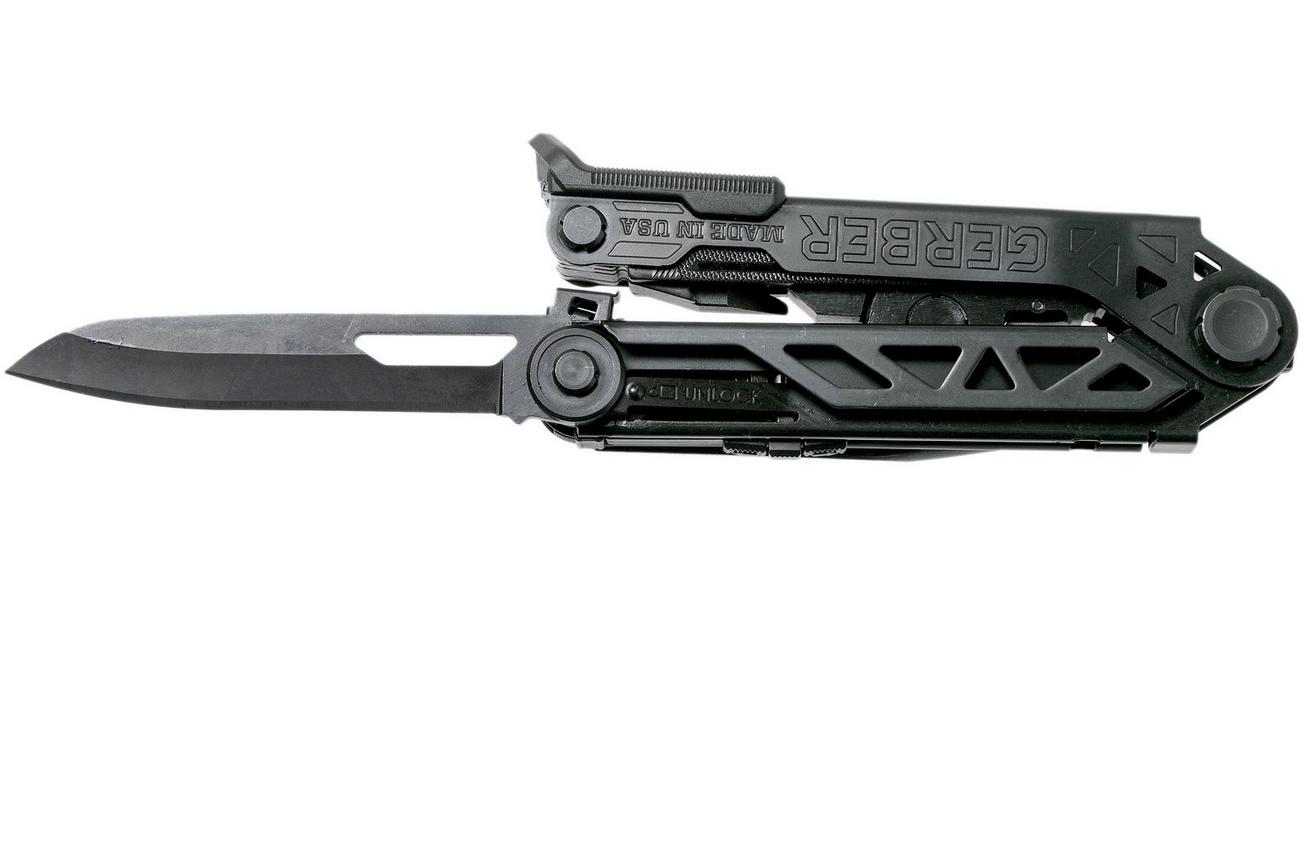 Gerber Center-Drive multitool zwart, nylon MOLLE-foedraal en bit set 30-001425