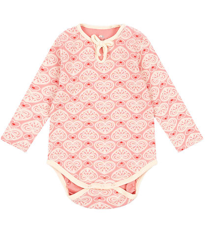 Konges Sløjd Body l/ä - Rib - Ella - Spitzen Rose