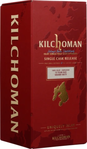 KILCHOMAN 12 YEARS 2012 UNPEATED SHERRY SINGLE CASK 70CL