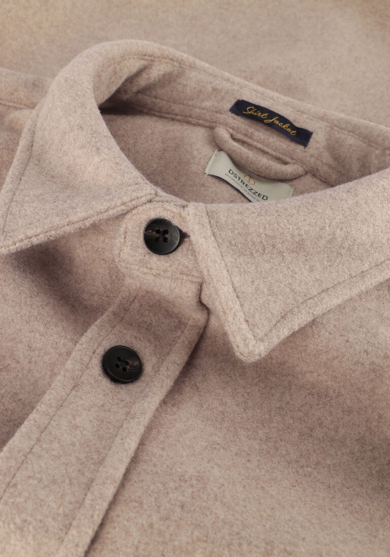 DSTREZZED beige dstrezzed overshirt ulrik overshirt